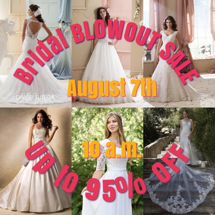 Abeille Bridal Annual Blowout Sale