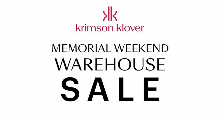 Krimson Klover Memorial Weekend Warehouse Sale