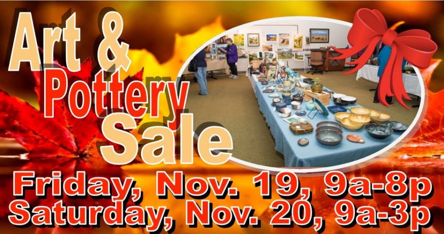Trails Recreation Center Fall Art and Pottery Sale