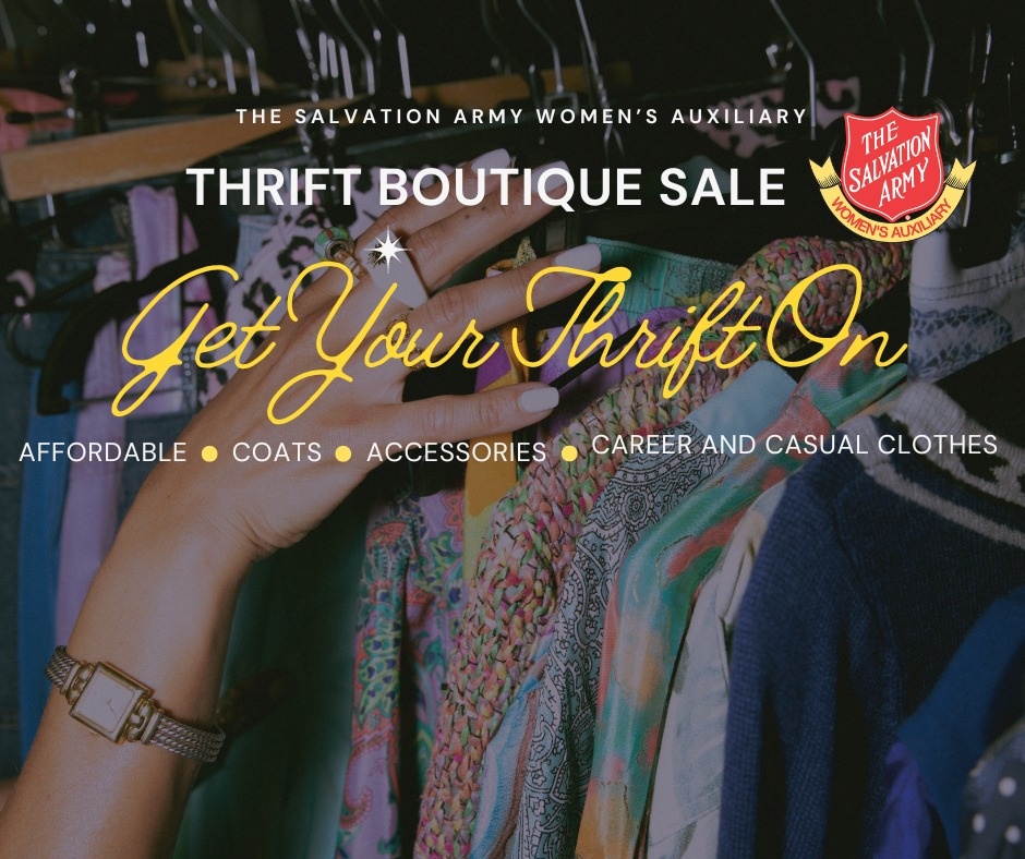 The Salvation Army Thrift Boutique Sale
