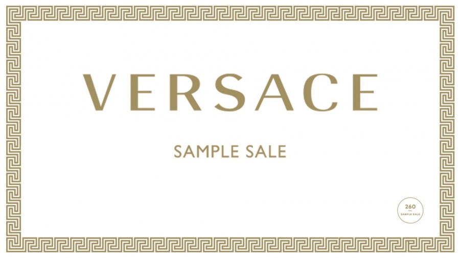 Versace Sample Sale Sample sale in New York
