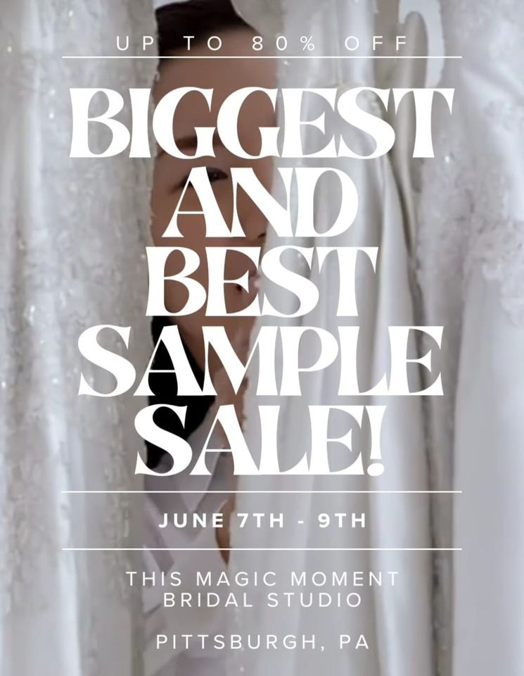 Sample Sales Bridalwear