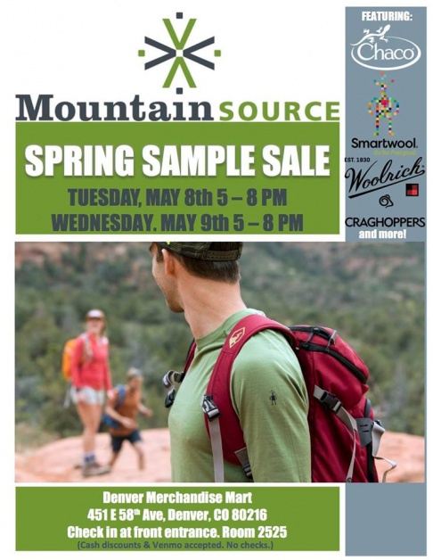 Mountain Source Spring Sample Sale
