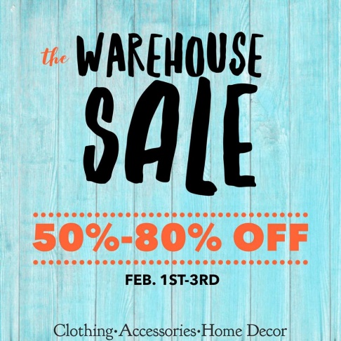 Turquoise and Tangerine Warehouse Sale