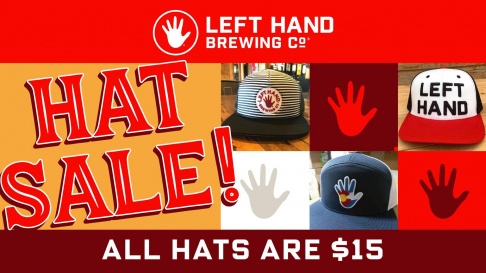 Left Hand Brewing Company Hat Sale