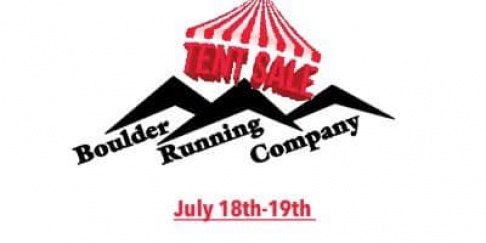 Boulder Running Company Tent Sale - Cherry Creek