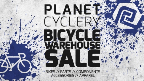 Planet Cyclery Warehouse Sale